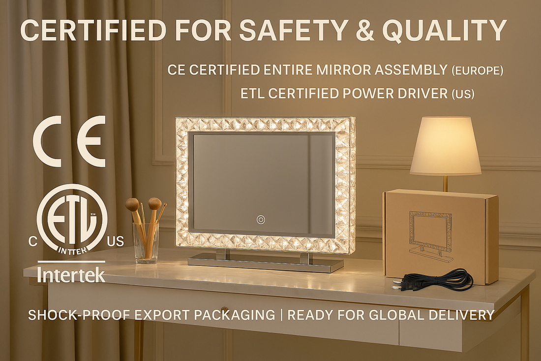 LED crystal mirror troubleshooting and repair guide