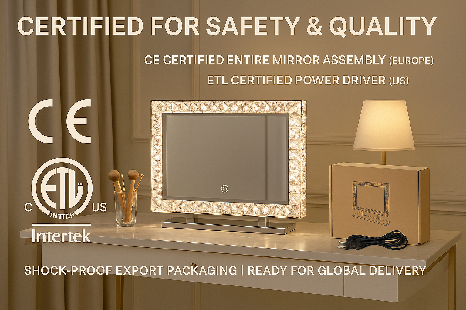 LED crystal mirror troubleshooting and repair guide